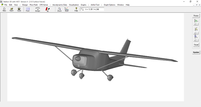 Cessna 182 from OpenVSP